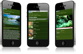 Dizajn mobilne inačice weba za Nacionalni park Krka
